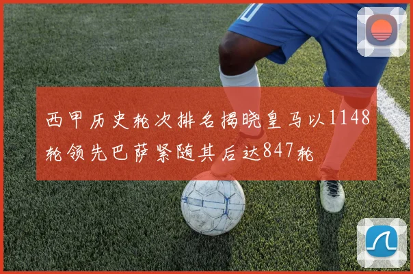西甲历史轮次排名揭晓皇马以1148轮领先巴萨紧随其后达847轮